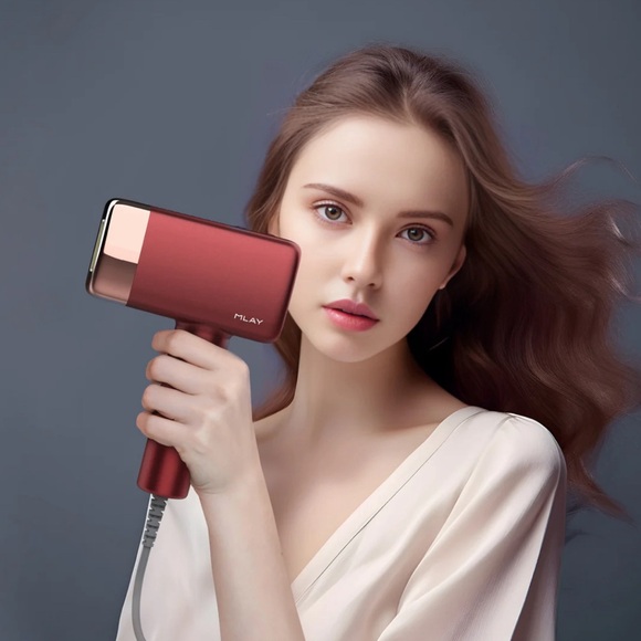 MLAY T14 Home Use IPL Laser Epilator/Replaceable Head,Unisex, BLUE/ PINK/ MAROON - Picture 1 of 16